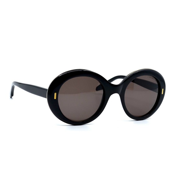 CUTLER&GROSS OF LONDON CG1327S 001 BLACK BROWN AUTHENTIC SUNGLASSES - Picture 2 of 13